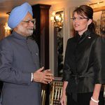 With  Indian Prime Minister Manmohan Singh